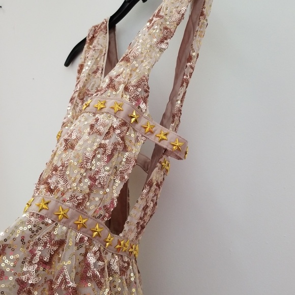 Dress Maxi Gown STAR SEQUIN GOWN - Picture 3 of 4